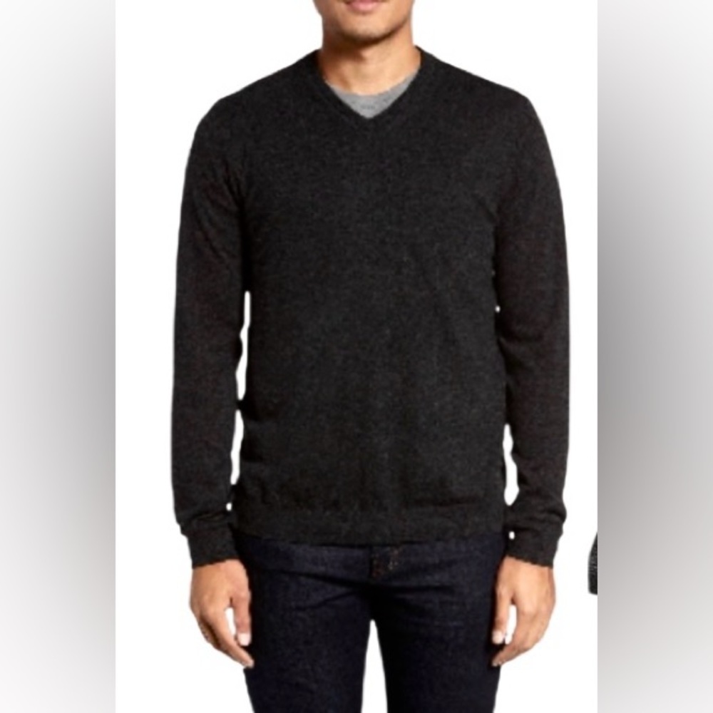 Ted Baker Norlime Wool Silk Cashmere Blend Sweater